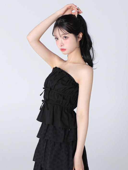model：160cm　(size：F　color：Black)