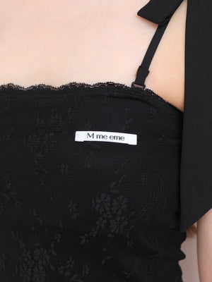 Cropped lace cami sole(eme10474)