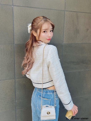 【SALE】Spring tweed jacket (eme10300)