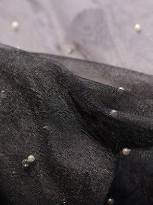 【SALE】Bijou tulle long skirt (eme10420)