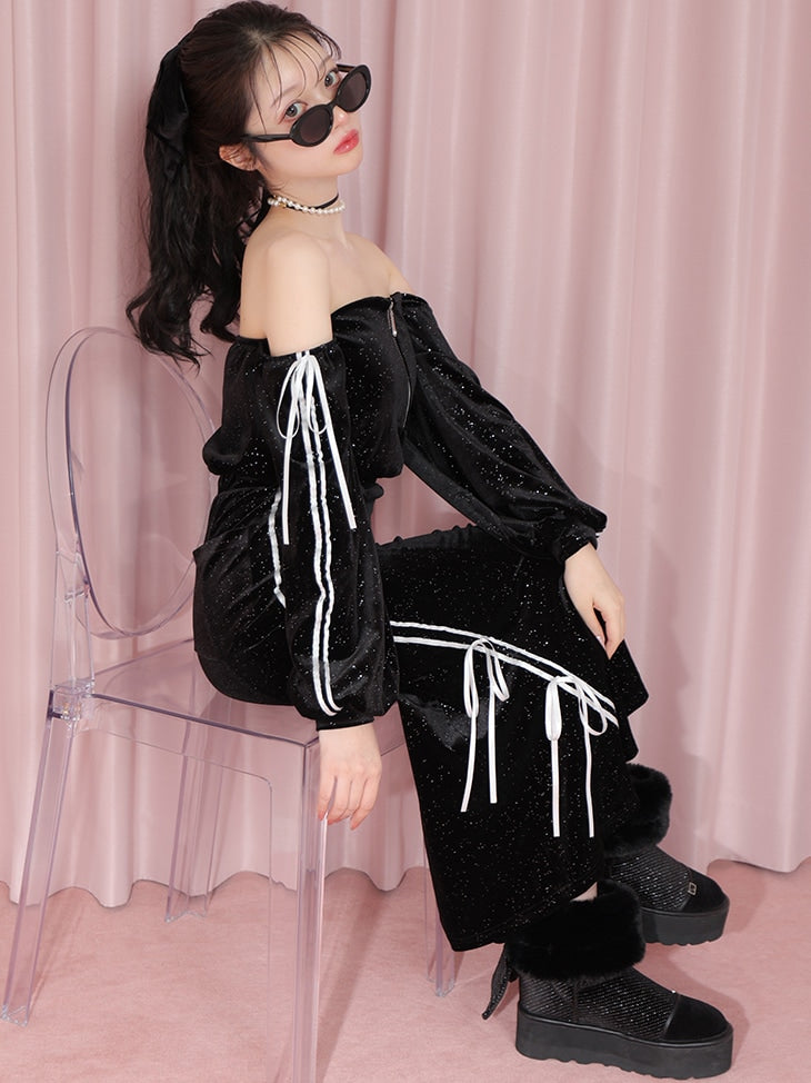 M me eme 2wayベロアムートンブーツ 2way Velour Mouton Boots (eme10463) – M me eme