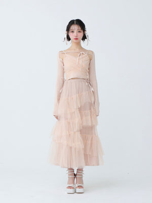 model：160cm　(size：F　color：Pink)