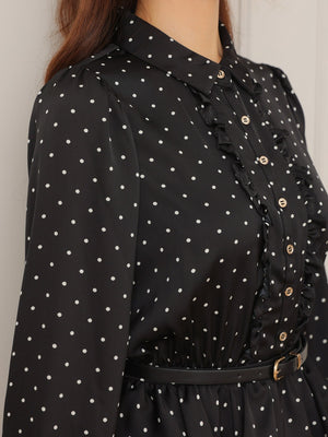 Classical dot tiered onepiecee(eme10727)