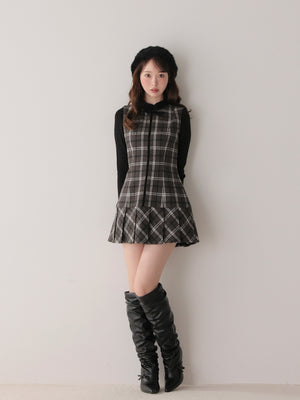 model：162cm　(size：F　color：Gray mix)