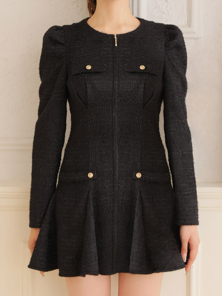 Zip puff mini onepiece(eme10744)