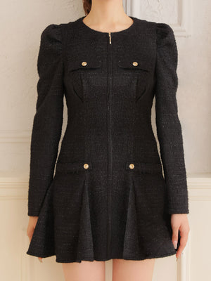 Zip puff mini onepiece(eme10744)