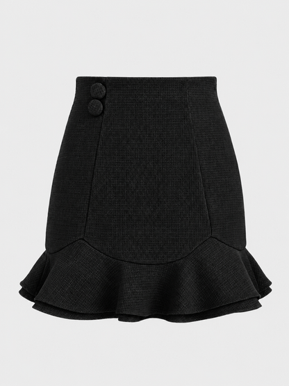 【SALE】【70％OFF】Hem flare mini skirt (eme10307)