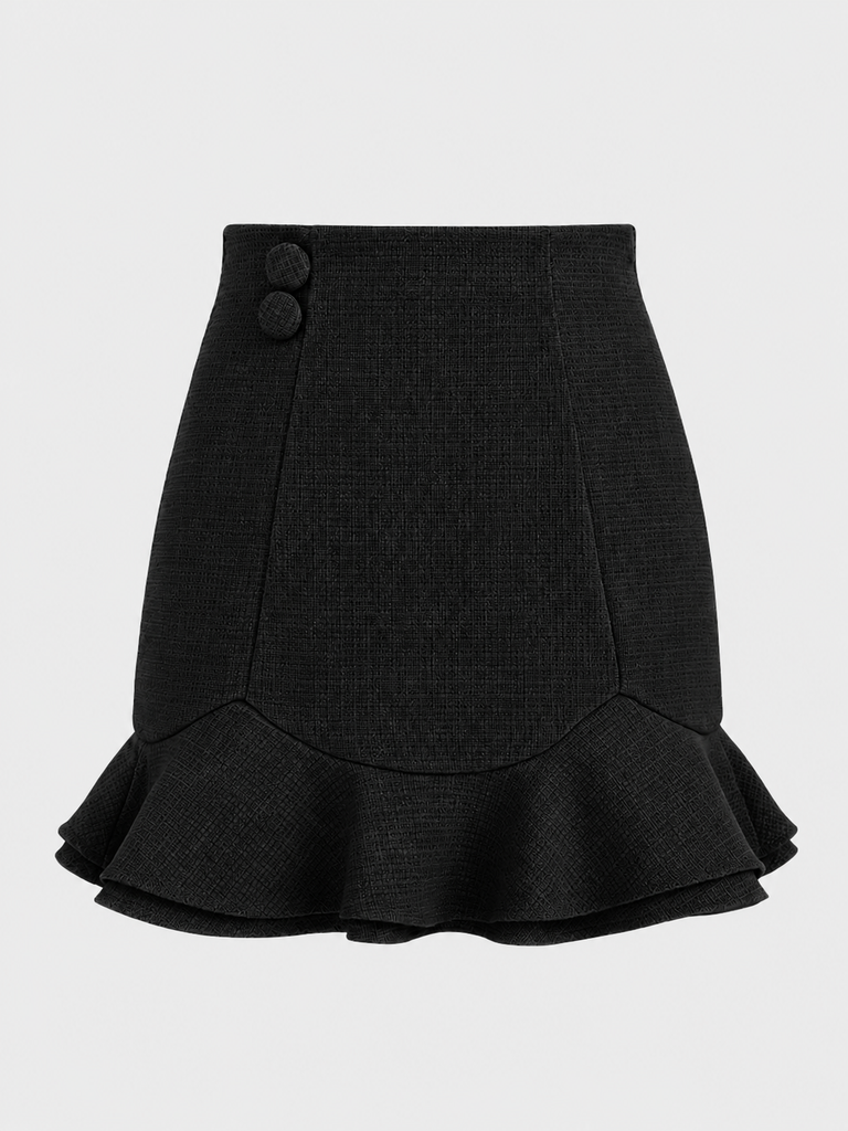 【SALE】【70％OFF】Hem flare mini skirt (eme10307)