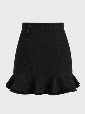 【SALE】【70％OFF】Hem flare mini skirt (eme10307)