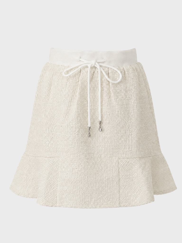 [SALE] Lame Tweed Mini Skirt (eme10421)