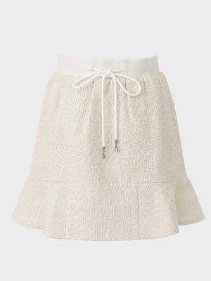 [SALE] Lame Tweed Mini Skirt (eme10421)