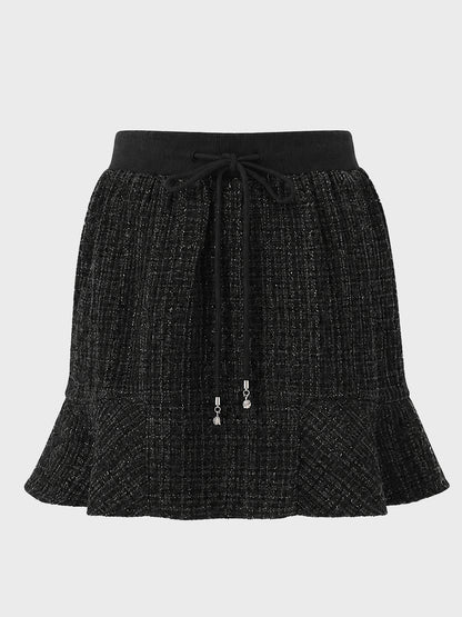[SALE] Lame Tweed Mini Skirt (eme10421)