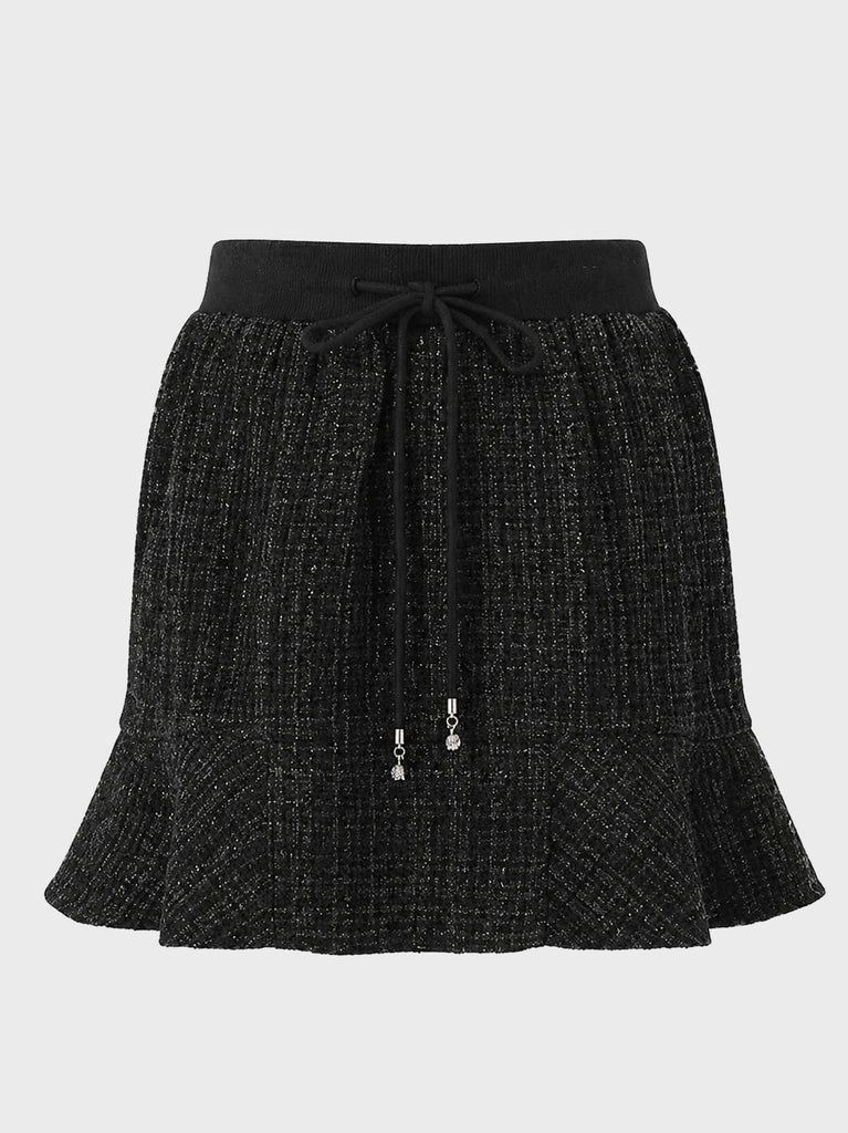 [SALE] Lame Tweed Mini Skirt (eme10421)