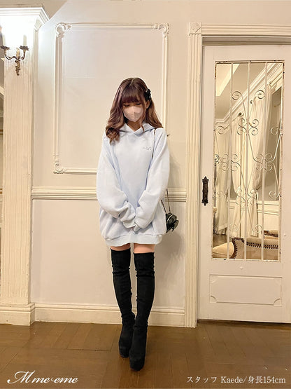 【sale】 Cinnamoroll?m me eme original illustration hoodie (eme10287)