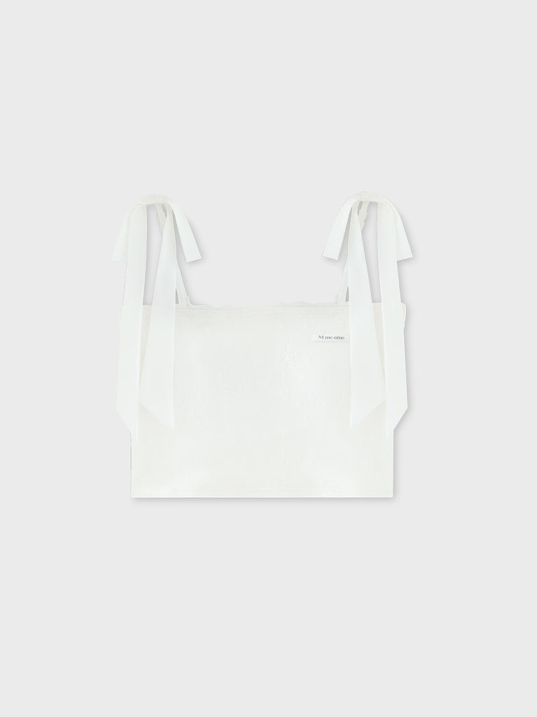 Cropped lace cami sole(eme10474)