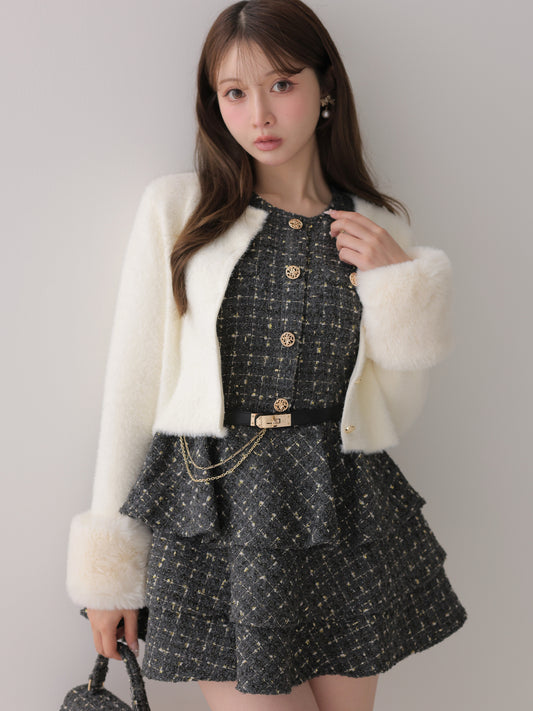 model：160cm　(size：F　color：Gray)
