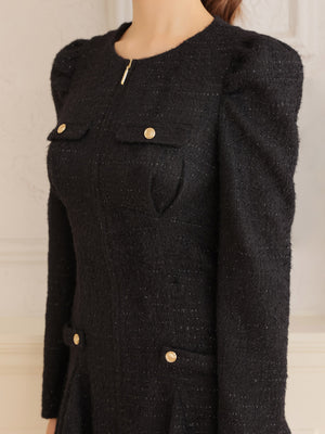 Zip puff mini onepiece(eme10744)