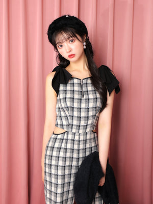 Lame tweed combinaison(eme10521)