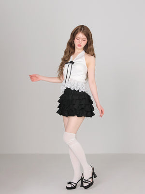 model：160cm　(size：F　color：Black)