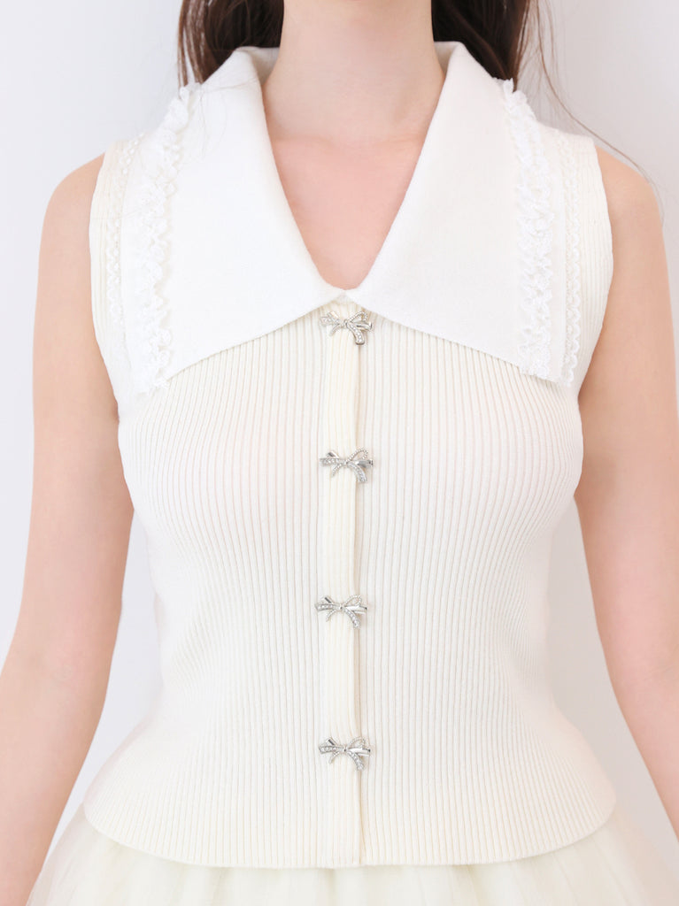 model：162cm　(size：F　color：Ivory)
