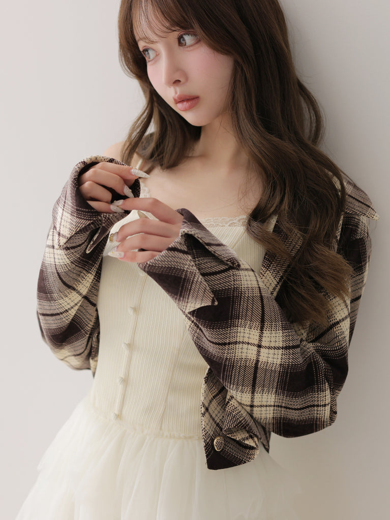 model：160cm　(size：F　color：Brown)