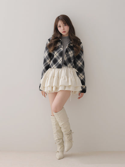model：160cm　(size：F　color：Black)