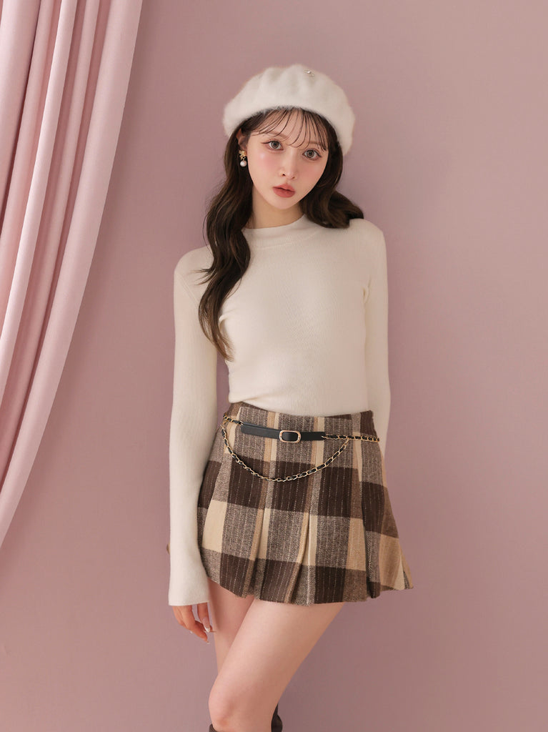 model：160cm　(size：F　color：Ivory)