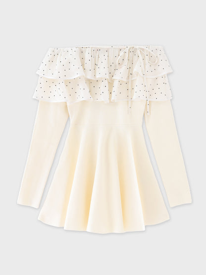 Petite Dot Frill onepiece(eme10839)