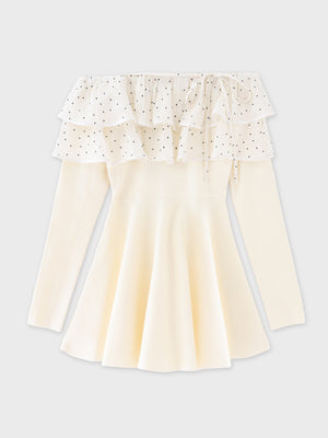 Petite Dot Frill onepiece(eme10839)