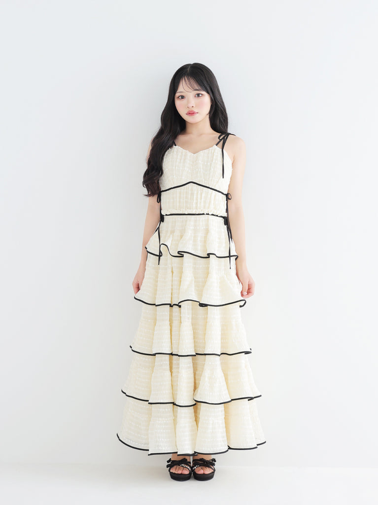 model：150cm　(size：F　color：Ivory)