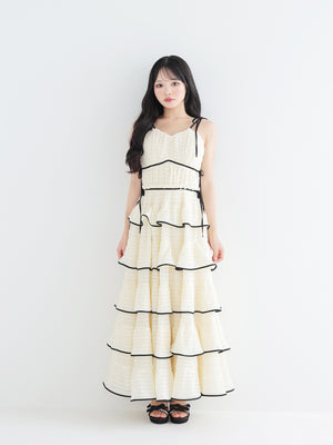 model：150cm　(size：F　color：Ivory)