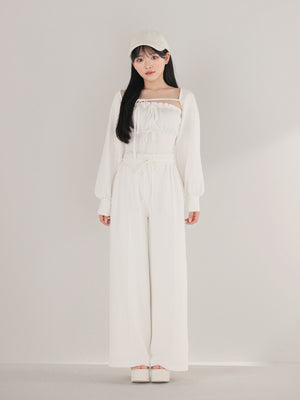 model：150cm　(size：F　color：White)